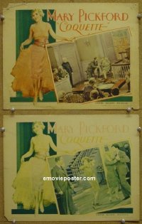 #5582 COQUETTE 2 LCs '29 Mary Pickford 