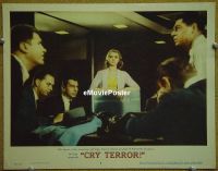 #497 CRY TERROR LC #8 '58 film noir, Mason 