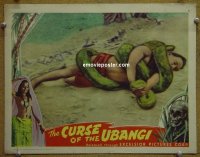 #4889 CURSE OF THE UBANGI LC'47 nude natives! 