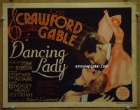 #5307 DANCING LADY TC '33 Crawford, Gable 