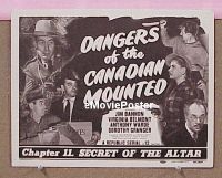#043 DANGERS OF THE CANADIAN MOUNTED TC '48 