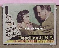 #045 DEADLINE-USA LC #7 '52 Bogart 