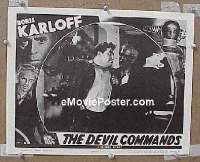 #054 DEVIL COMMANDS LC R55 Karloff 