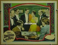 #120 DRESSED TO KILL LC '28 Mary Astor 