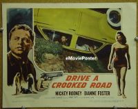 #418 DRIVE A CROOKED ROAD LC'54 Mickey Rooney 