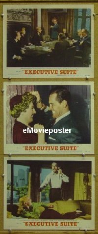 #465 EXECUTIVE SUITE 3 LCs 54 Holden,Stanwyck 