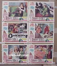 #4365 FANNY HILL 6 LCs '65 Russ Meyer 