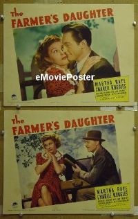 #184 FARMER'S DAUGHTER 2 LCs '40 Raye,Ruggles 