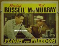 #286 FLIGHT FOR FREEDOM LC '43 Fred MacMurray 