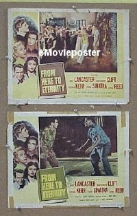 #4180 FROM HERE TO ETERNITY 2 LCs '53 Clift 
