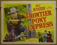 #5314 FRONTIER PONY EXPRESS TC R48 Roy Rogers 
