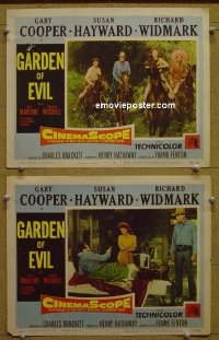 #5904 GARDEN OF EVIL 2LCs54 Gary Cooper 
