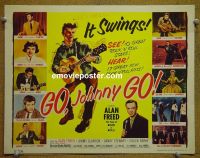 #9168 GO JOHNNY GO Title Lobby Card '59 Chuck Berry