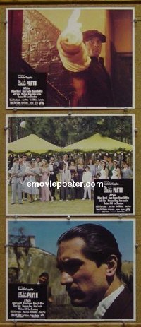 #5999 GODFATHER 2 3 LCs '74 De Niro 