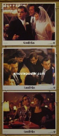 #6000 GOODFELLAS 3 LCs '90 De Niro, Pesci 