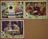 #435 GREEN PACK 3 LCs '34 Edgar Wallace 