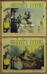 #5641 GULLIVER'S TRAVELS 2 LCs '39 cartoon 