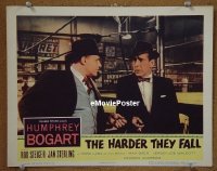 #105 HARDER THEY FALL LC '56 Bogart 