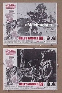 #4189 HELL'S ANGELS '69 2 LCs '69 bikers! 