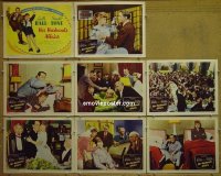 #1051 HER HUSBAND'S AFFAIRS 8 lobby cards '47 Lucy!