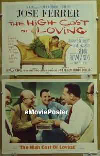 #188 HIGH COST OF LOVING 2 LCs 58 Jose Ferrer 