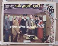 #136 HIS NIGHT OUT LC '35 Everett Horton 