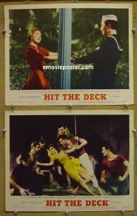 #7815 HIT THE DECK 2 LCs '55 sexy Ann Miller! 