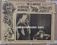 #108 HORROR MANIACS/STRANGLERS MORGUELC 1950s