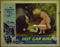 #502 HOT CAR GIRL LC #3 '58 car racing 
