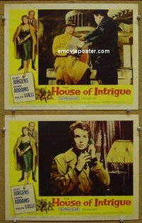 #5633 HOUSE OF INTRIGUE 2 LCs '59 Jurgens 