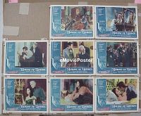 #136 HOUSE OF USHER 8 LCs '60 Vincent Price 