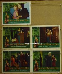 #5193 HOUSE ON HAUNTED HILL 5 LCs '59 horror 