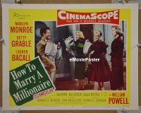 #011 HOW TO MARRY A MILLIONAIRE LC #3 '53 MM! 