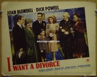 #5561 I WANT A DIVORCE LC '40 Joan Blondell 