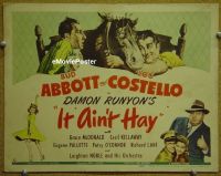 #021 IT AIN'T HAY TC '43 Abbott & Costello 