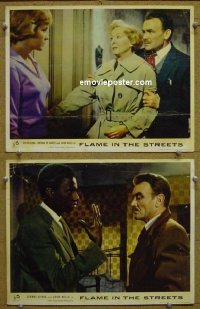 #4178 FLAME IN THE STREETS 2 English LCs '61 