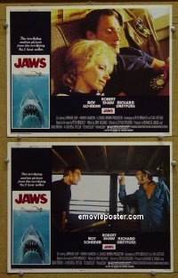 #5922 JAWS 2 LCs '75 Spielberg, Scheider 