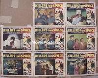 #187 KILLERS FROM SPACE 8 LCs '54 Graves 