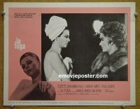 #1921 LA FUGA lobby card #5 '66 lesbian sex, wild!
