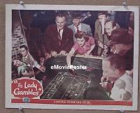 #274 LADY GAMBLES LC #4 '49 craps gambling! 