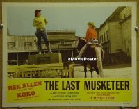 #396 LAST MUSKETEER LC #4 '52 Rex Allen 