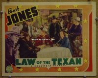 #5608 LAW OF THE TEXAN LC '38 Buck Jones 