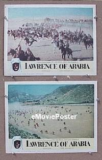 #278 LAWRENCE OF ARABIA 2 LCs '62 Guinness 