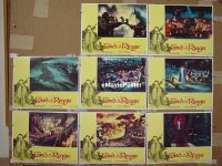 #1060 LORD OF THE RINGS 8 lobby cards '78 JRR Tolkien