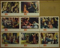 #6303 MAGIC SWORD 8 LCs '61 Basil Rathbone 