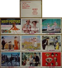 #6395 MARY POPPINS 9LCs&envelope64 Andrews 