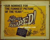 #9286 MOUSE THAT ROARED Title Lobby Card '59 Sellers