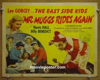 #9288 MR MUGGS RIDES AGAIN Title Lobby Card '45 East Side Kids