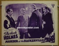 #2073 MURDER AT THE BASKERVILLES lobby card '41