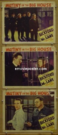 #4259 MUTINY IN THE BIG HOUSE 3LCs R1940s  Bickford 